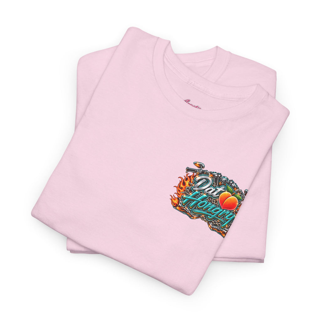 T‑Shirt — "Me Too! Let's Do It" Teal Retro Motorcycle Graphic Tee