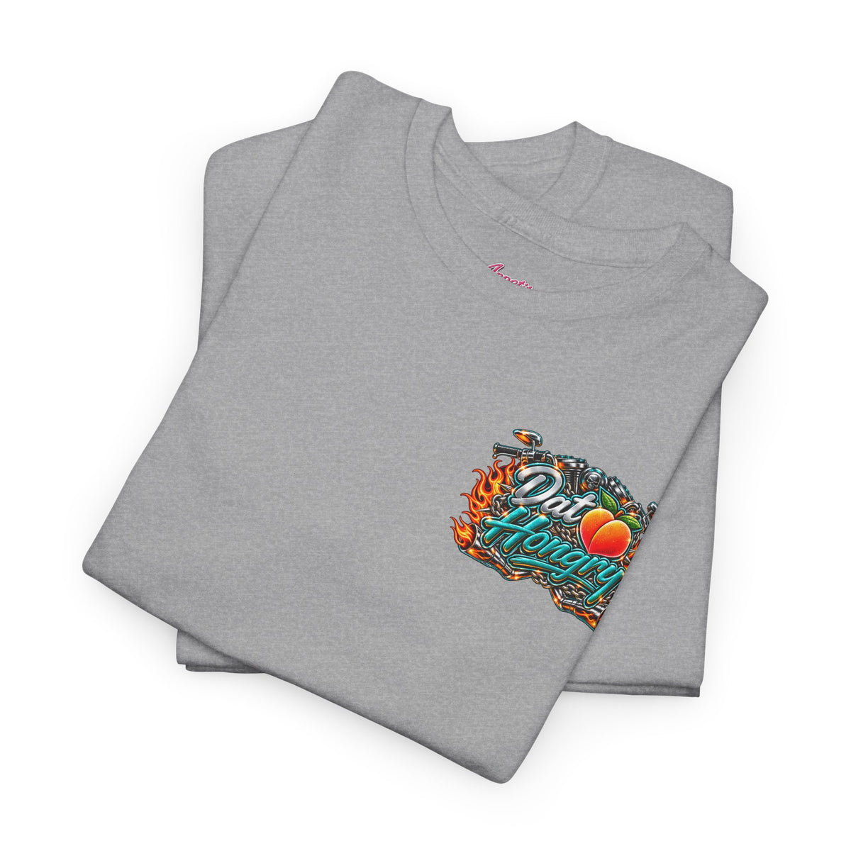 T‑Shirt — "Me Too! Let's Do It" Teal Retro Motorcycle Graphic Tee