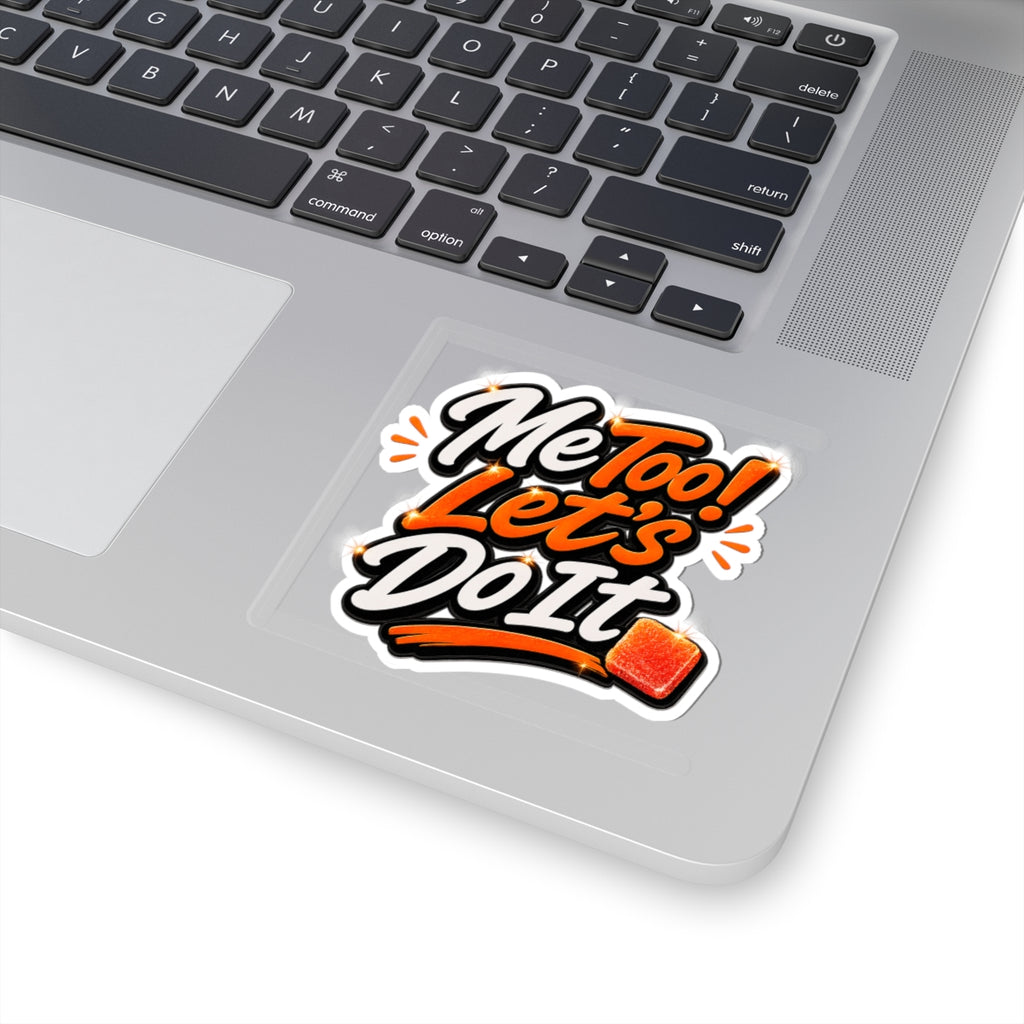 Dat A**Hongry (Orange) Kiss-Cut Sticker