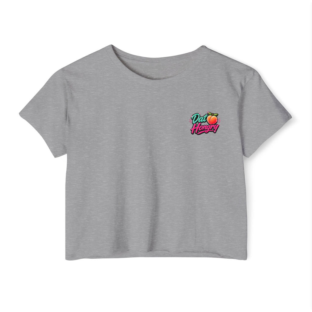 Crop Top — "Me Too! Let's Do It" Pink