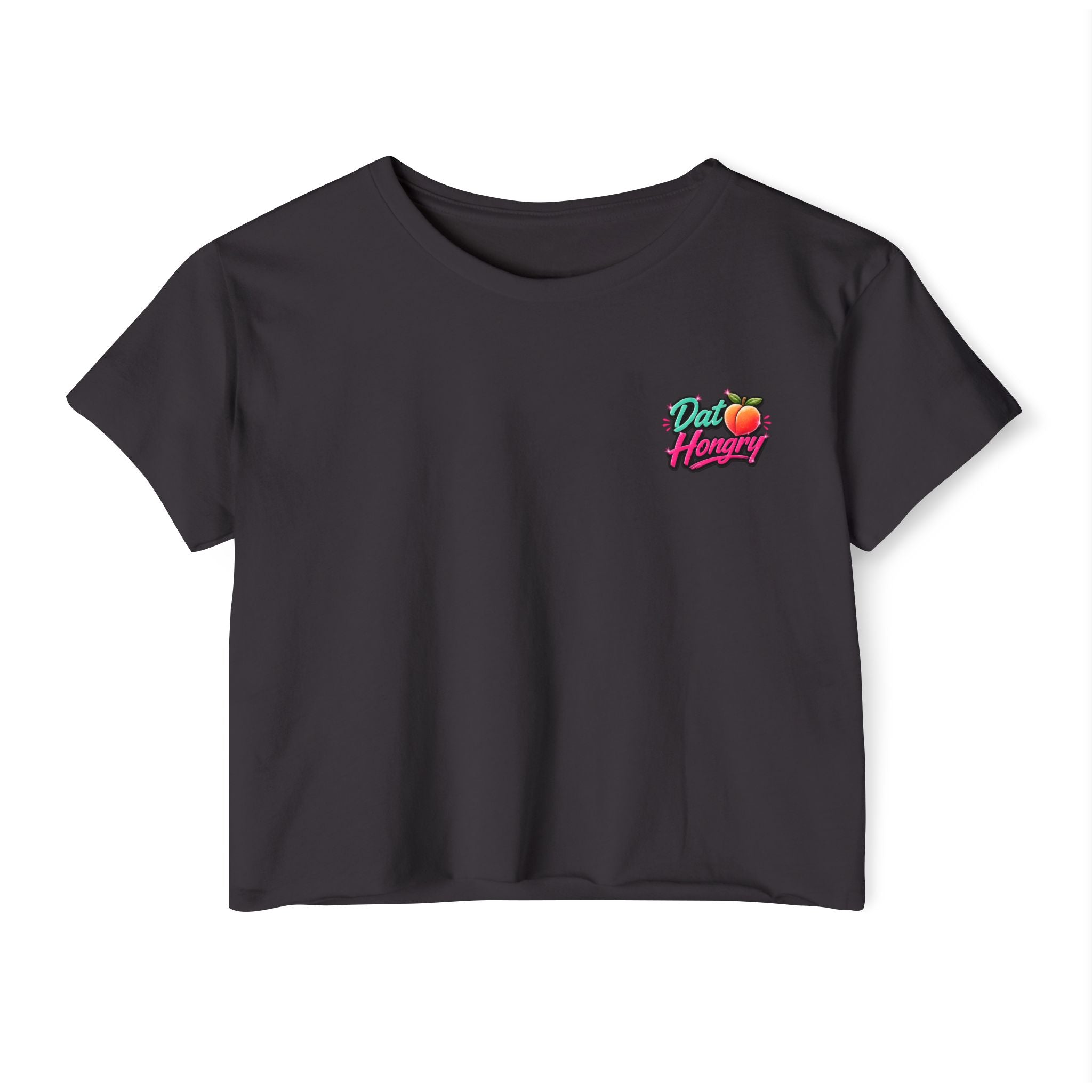 Crop Top — "Me Too! Let's Do It" Pink