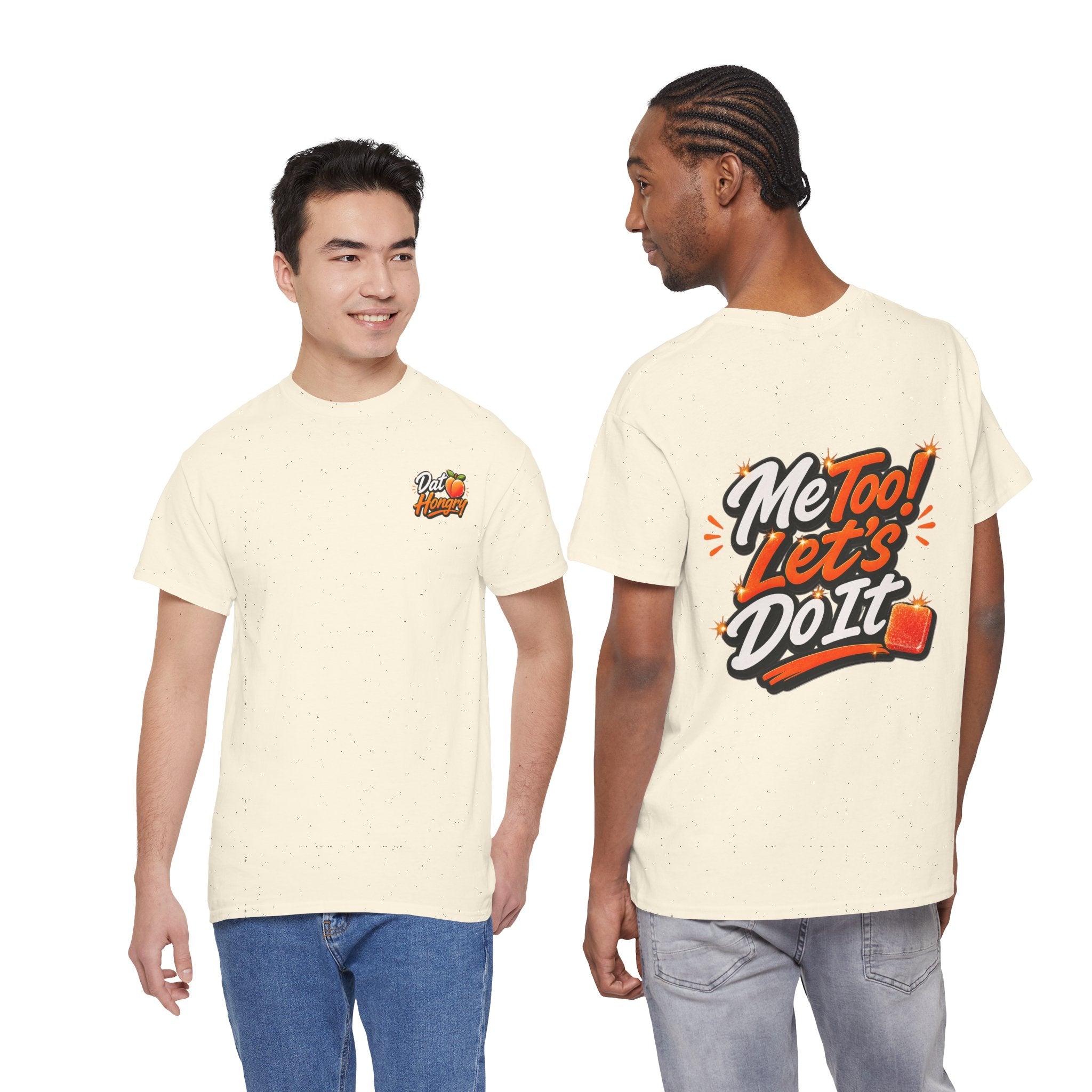 Me Too! Let’s Do It (Orange) — T-Shirt