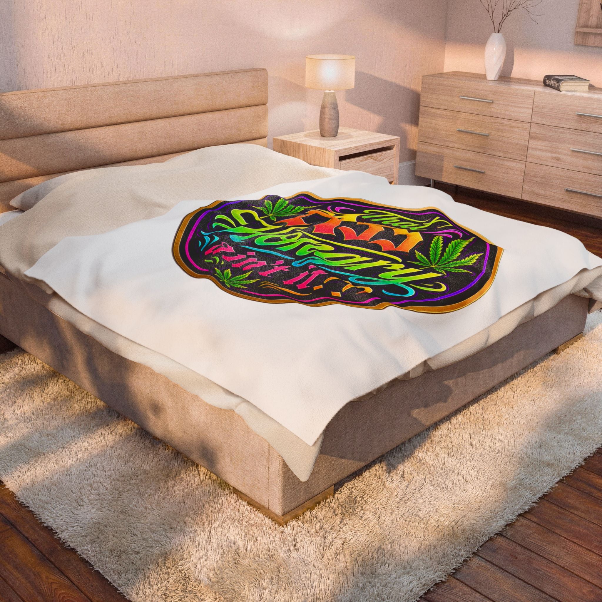 That Ass Hungry Ain't It? Velveteen Plush Blanket