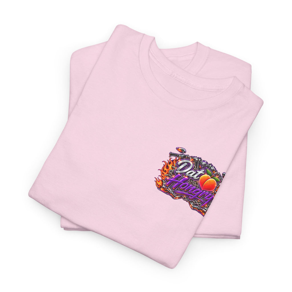 T-Shirt — "Me Too! Let's Do It" Purple Vintage Motorcycle Graphic Tee