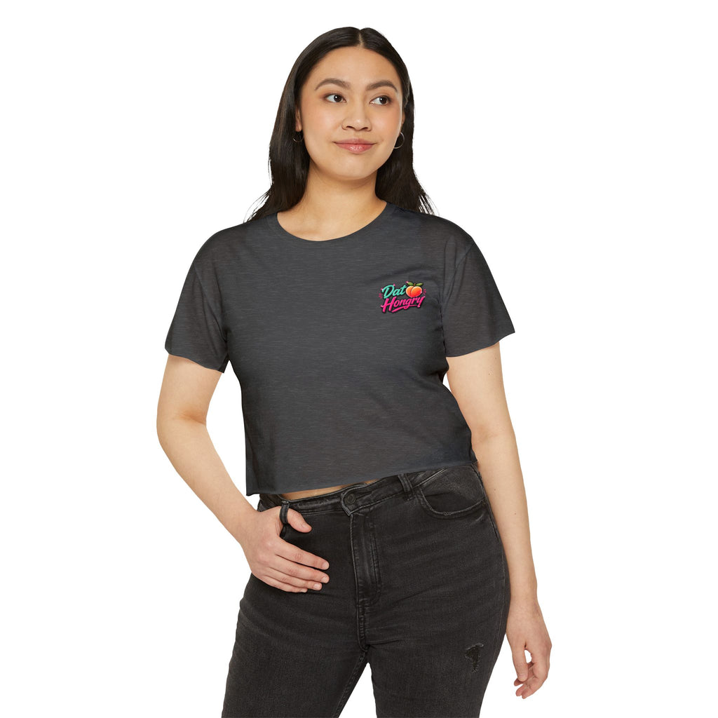 Crop Top — "Me Too! Let's Do It" Pink