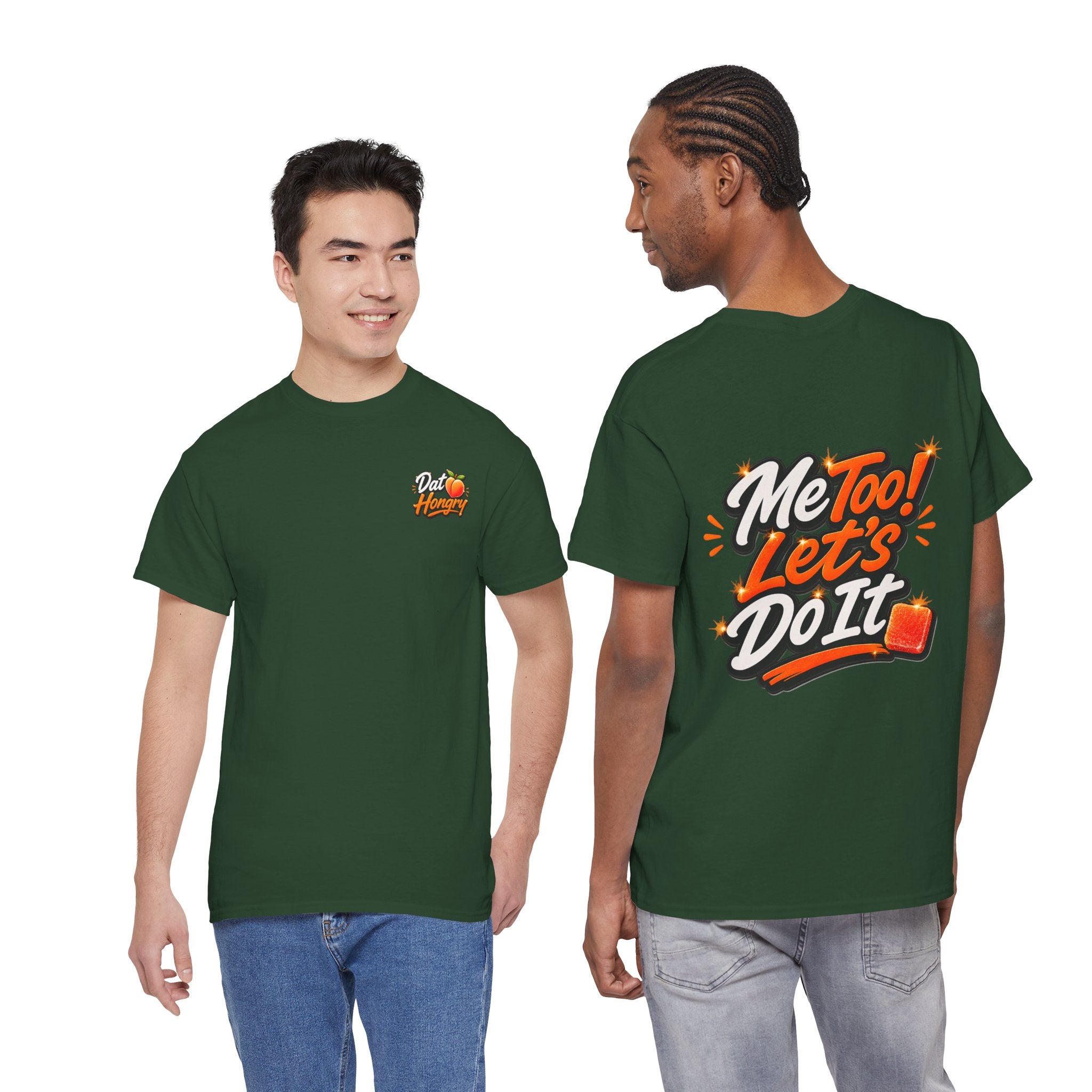 Me Too! Let’s Do It (Orange) — T-Shirt