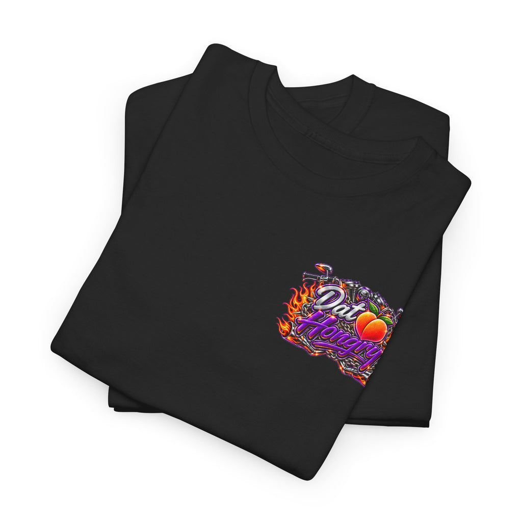 T-Shirt — "Me Too! Let's Do It" Purple Vintage Motorcycle Graphic Tee