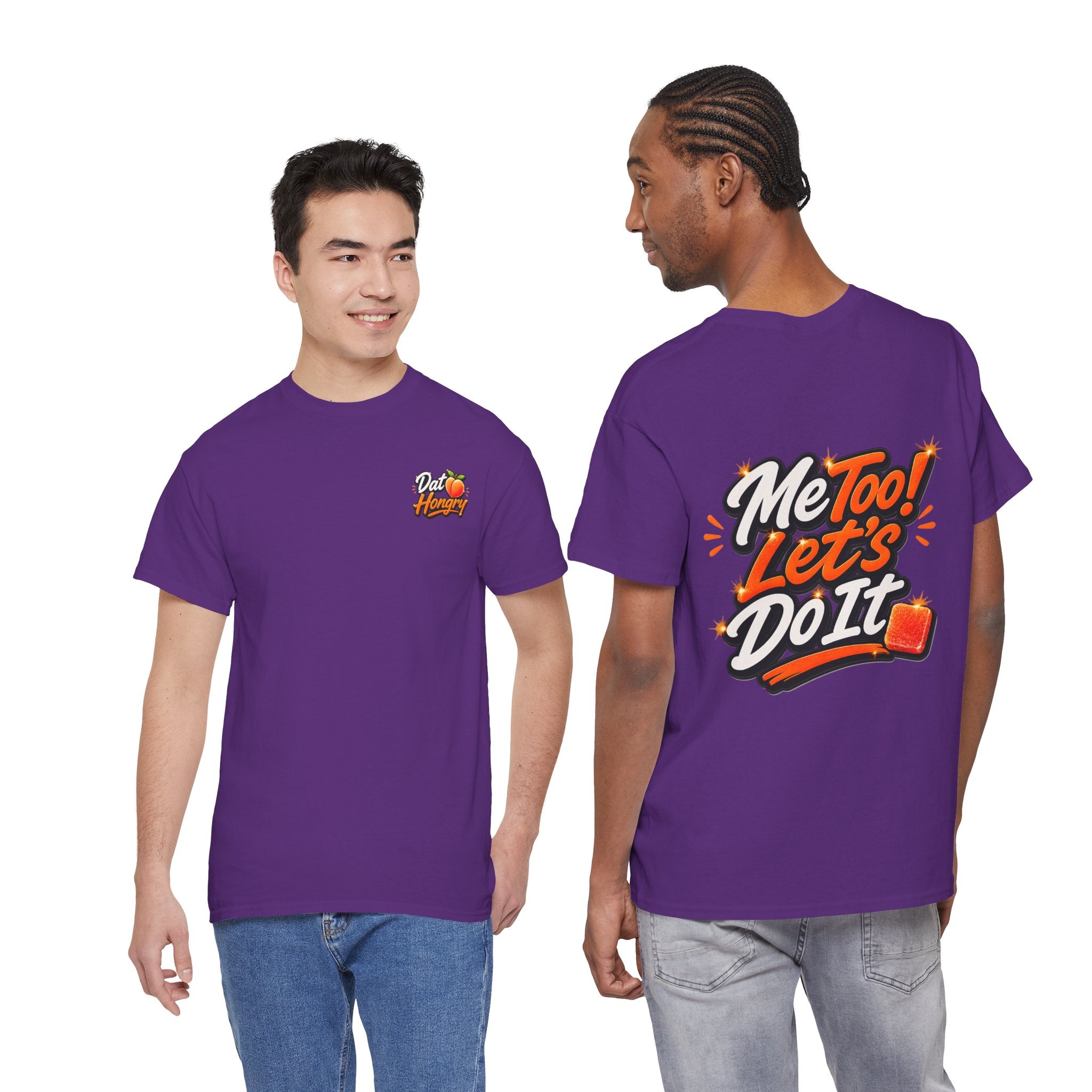 Me Too! Let’s Do It (Orange) — T-Shirt