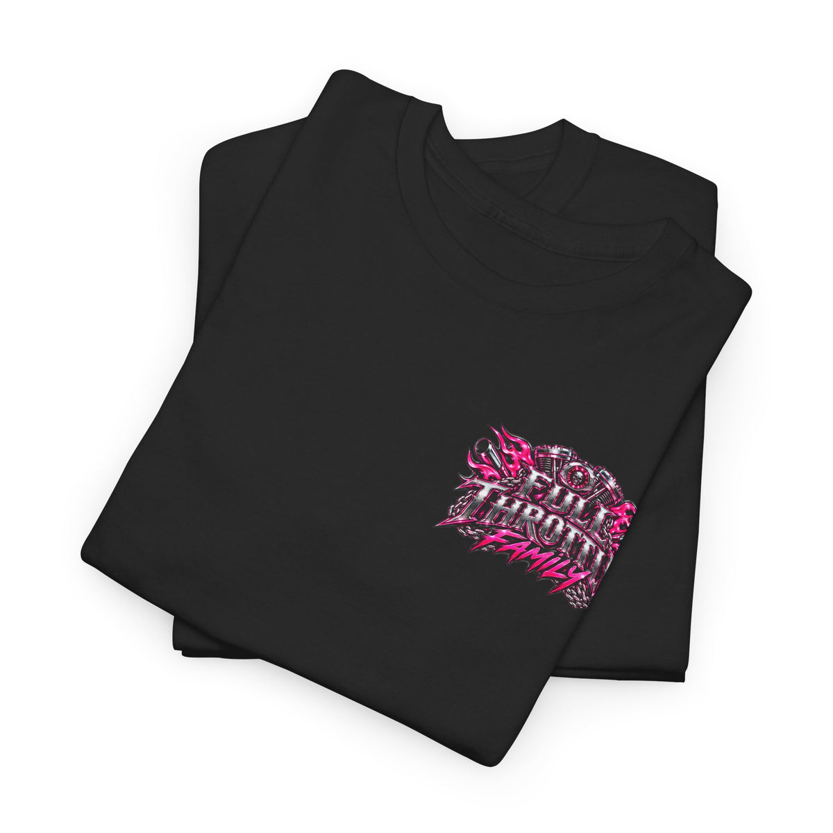 FTF- "His Queen, Their Mama" Motorcycle T‑Shirt