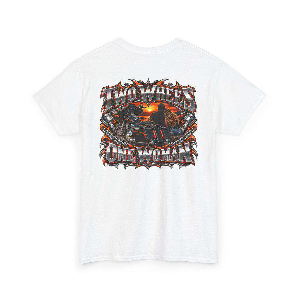 FTF- "Two Wheels One Woman" Biker T-Shirt