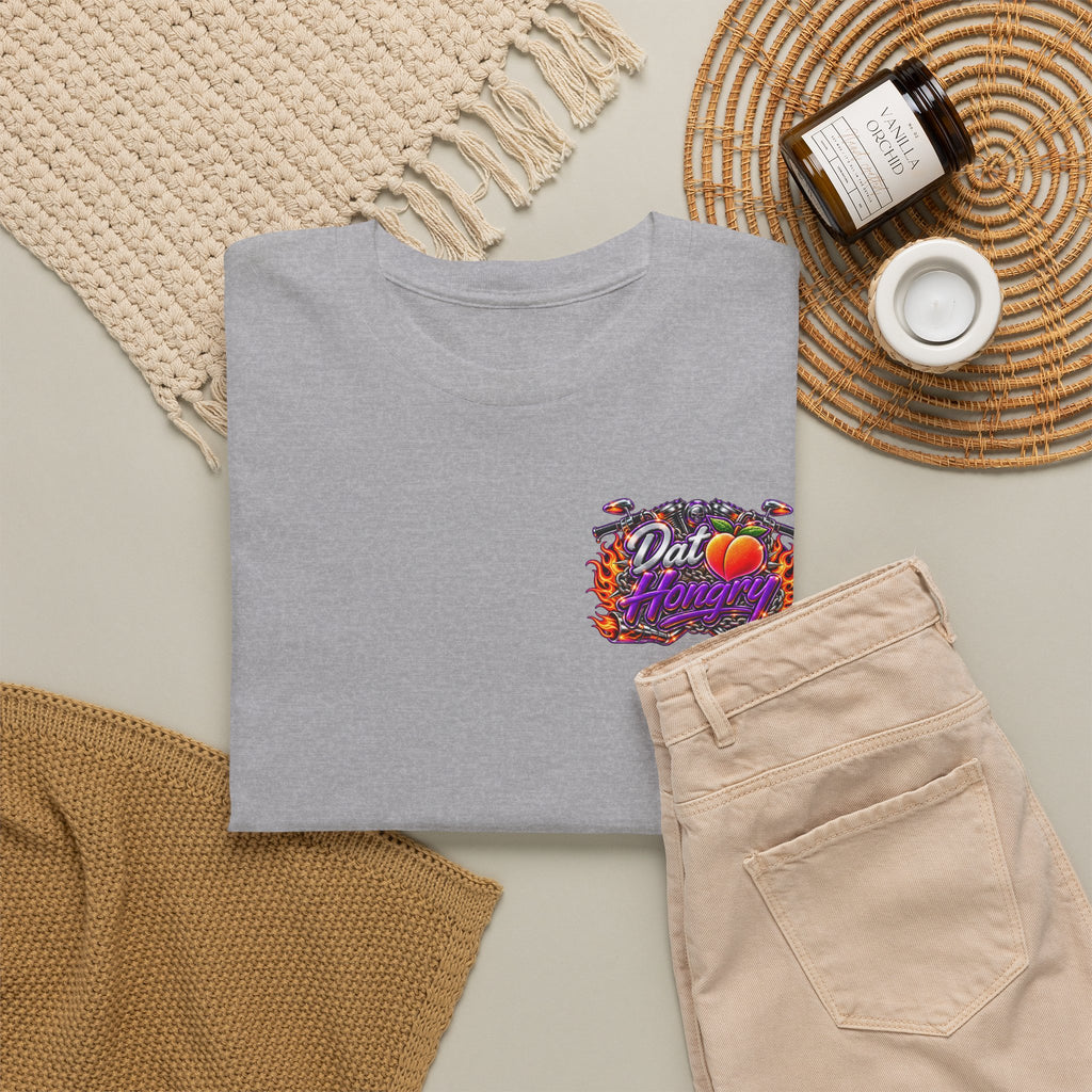 T-Shirt — "Me Too! Let's Do It" Purple Vintage Motorcycle Graphic Tee