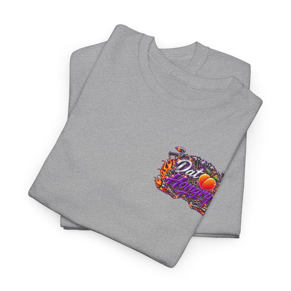 T-Shirt — "Me Too! Let's Do It" Purple Vintage Motorcycle Graphic Tee
