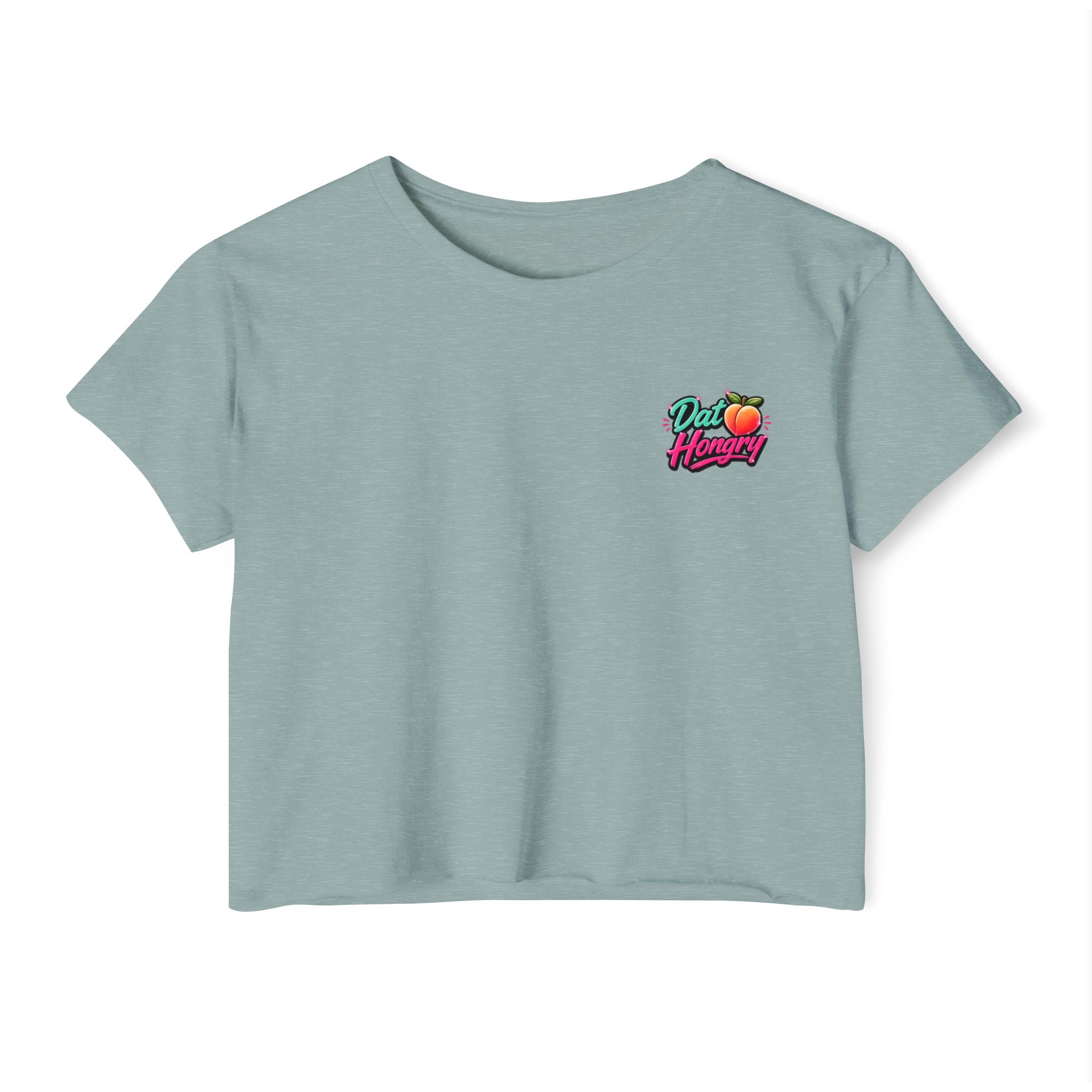 Crop Top — "Me Too! Let's Do It" Pink