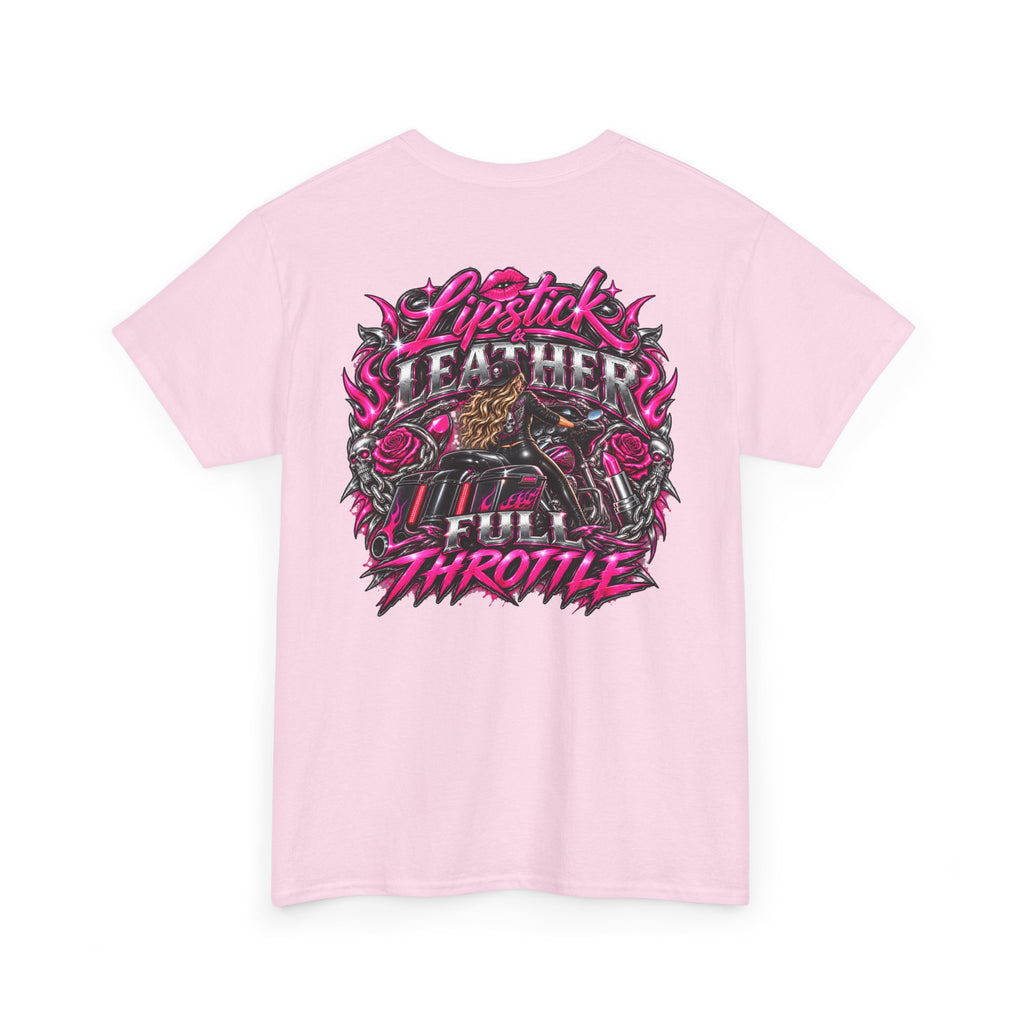 FTF-Lipstick & Leather Full Throttle T-Shirt