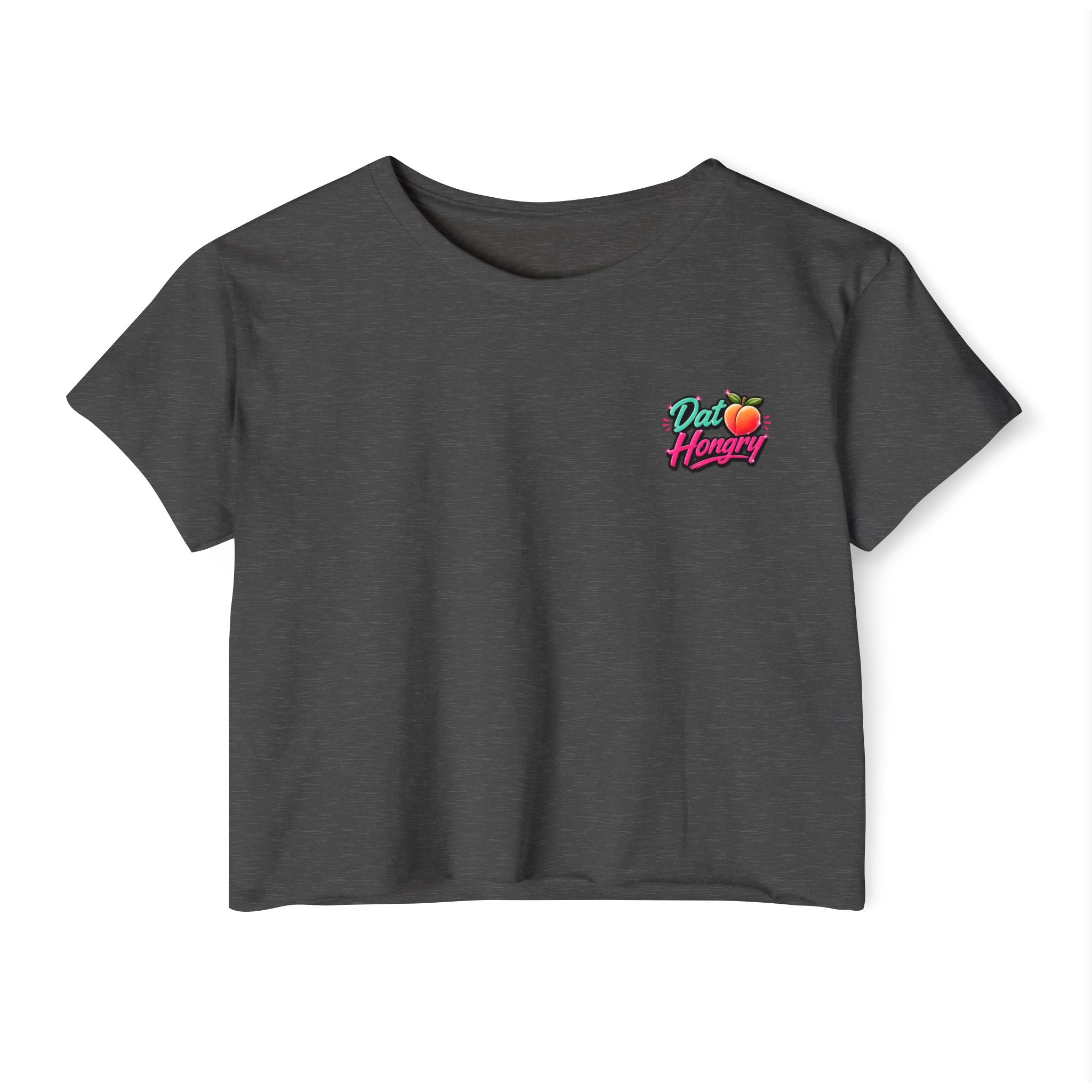 Crop Top — "Me Too! Let's Do It" Pink