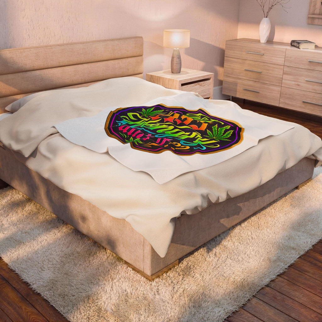 That Ass Hungry Ain't It? Velveteen Plush Blanket