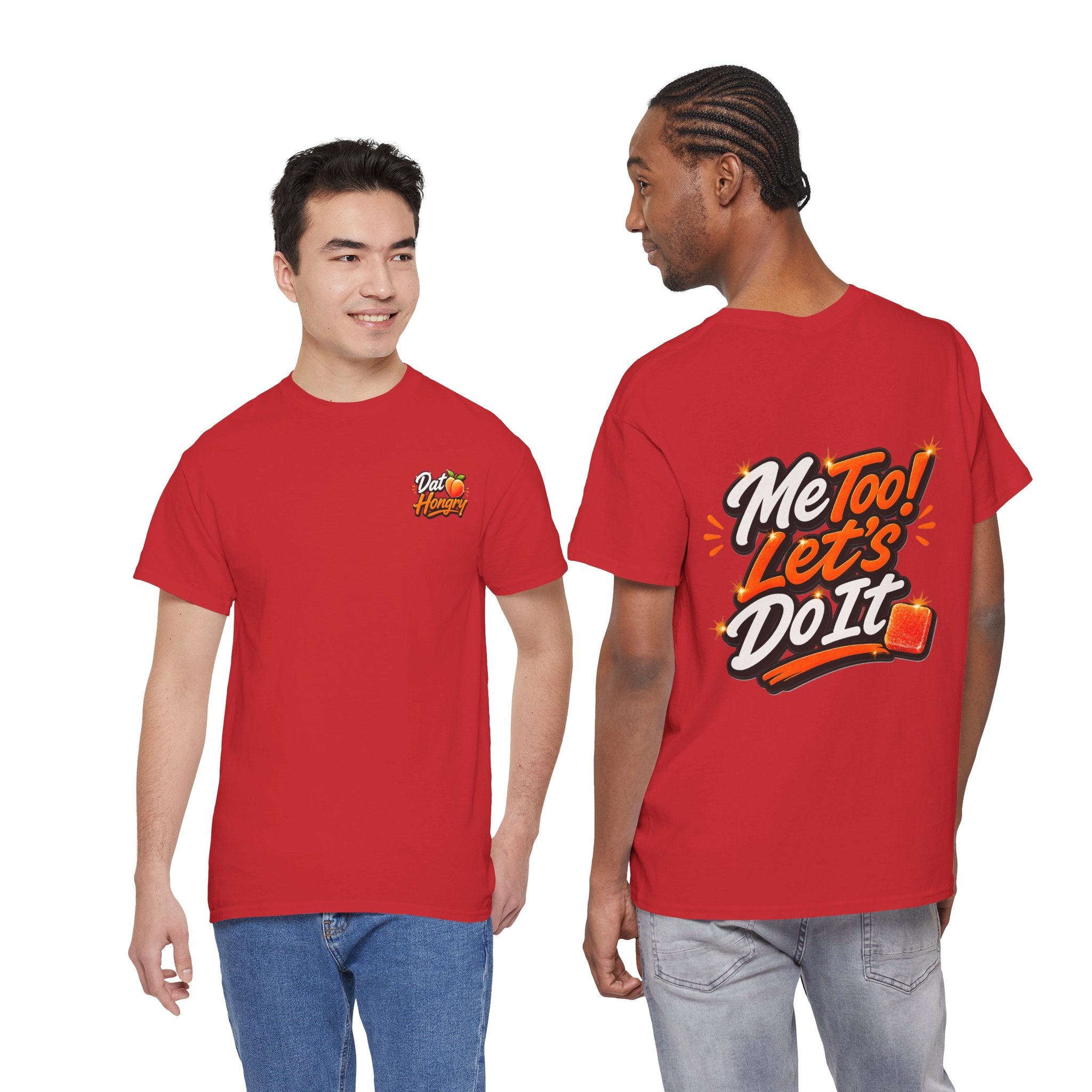 Me Too! Let’s Do It (Orange) — T-Shirt
