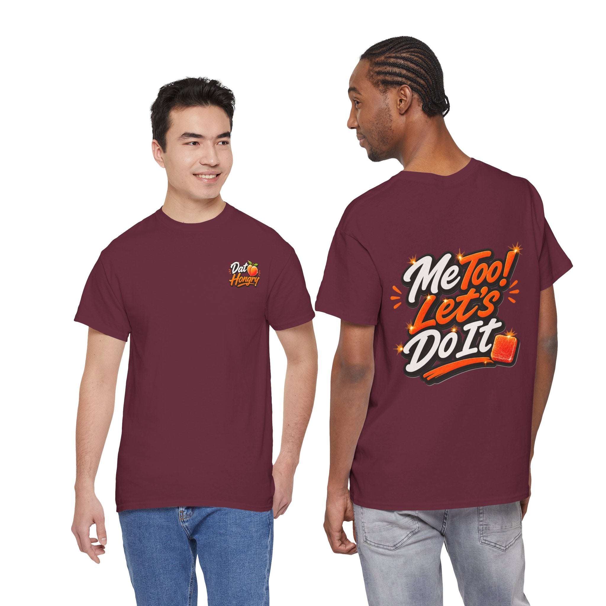 Me Too! Let’s Do It (Orange) — T-Shirt