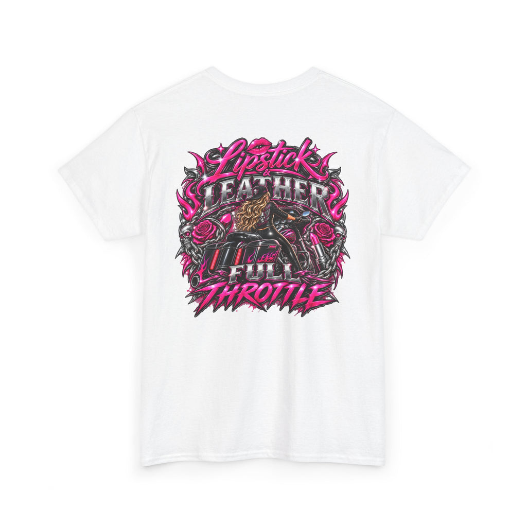FTF-Lipstick & Leather Full Throttle T-Shirt