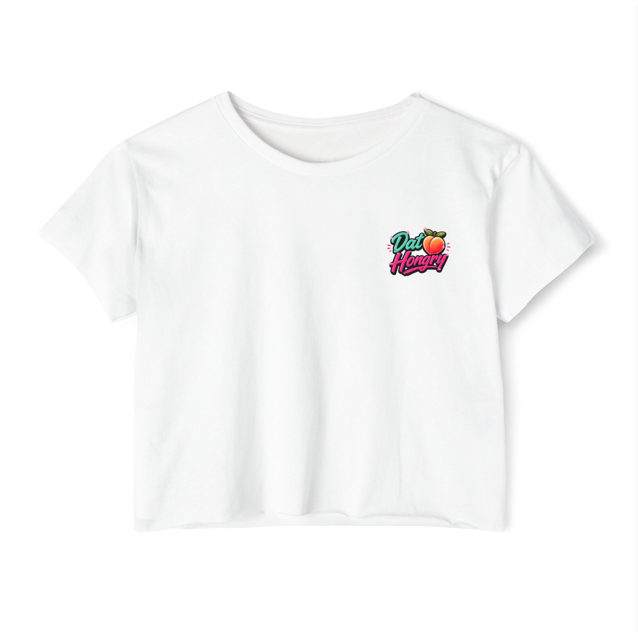Crop Top — "Me Too! Let's Do It" Pink