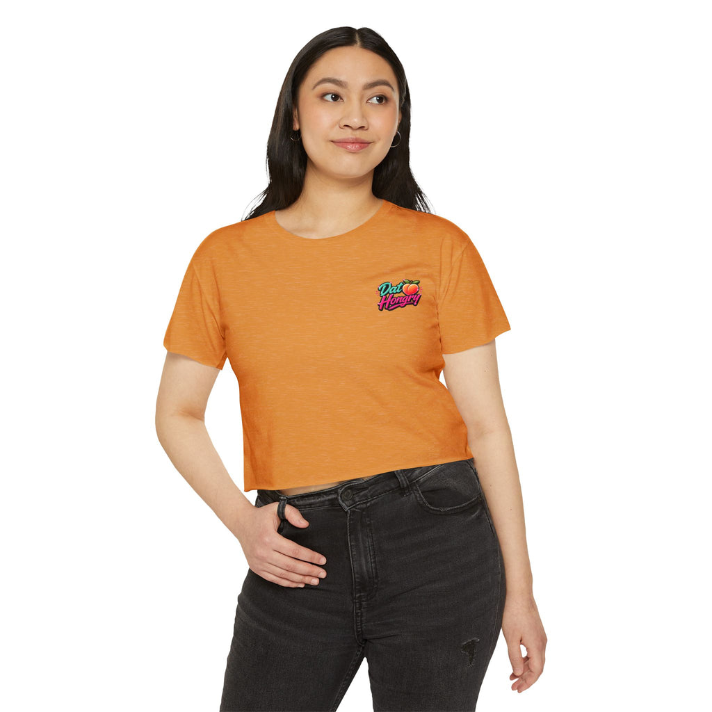Crop Top — "Me Too! Let's Do It" Pink